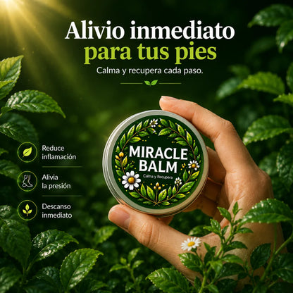 La fórmula Senzio Miracle Balm™ para la recuperación de los pies